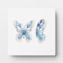 Mariposa azul