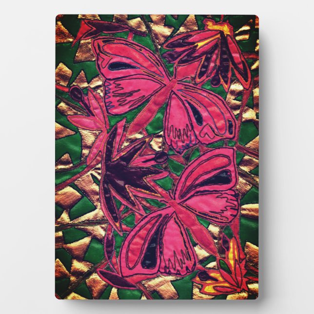 Placa Expositora Mariposas (Frente)