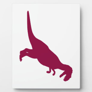 Placa Expositora Maroon de Dinosaur