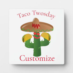 Placa Expositora Martes Taco Saguaro Cactus Thunder_Cove