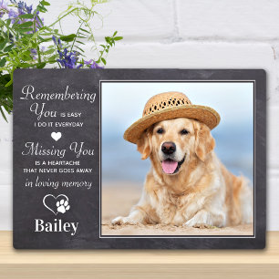 Placa Expositora Mascota de fotografía ruso en memoria de perros, p