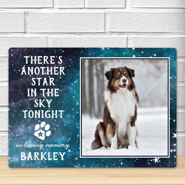 Placa Expositora Mascota en memoria de mascota: pérdida de foto de  (Subido por el creador)