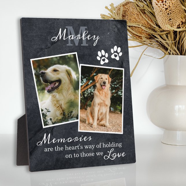 Placa Expositora Mascota Loss Memorial Gift Photo Plaque (Subido por el creador)