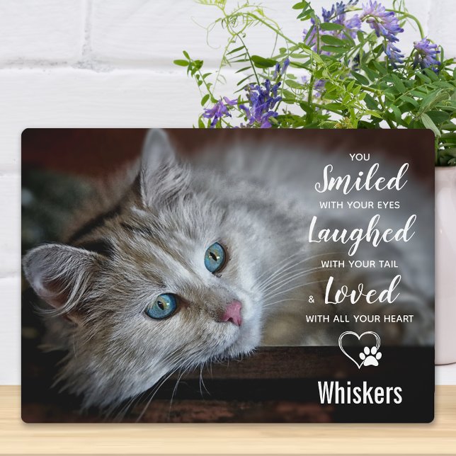 Placa Expositora Mascota Loss Sympathy Foto Keepsake Mascota (Subido por el creador)