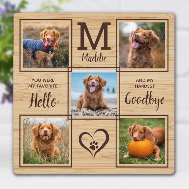 Placa Expositora Mascota Mascota memorial personalizado - Pérdida 5 (Subido por el creador)