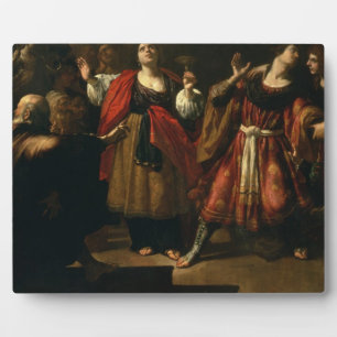 Placa Expositora Masinissa (238-149 a. C.) y Sophonisba (d. c. 204 
