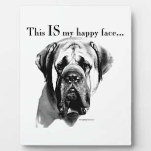 Placa Expositora Mastiff Happy Face