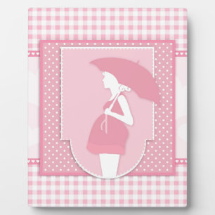 Placa Expositora maternidad rosa