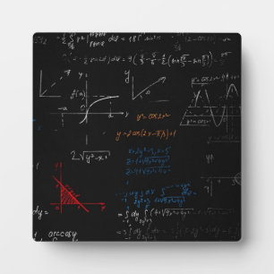 Placa Expositora Math Tabletop Plaque