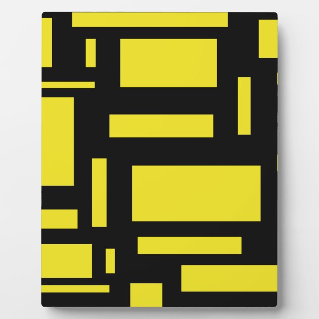 Placa Expositora Maze amarillo (Frente)