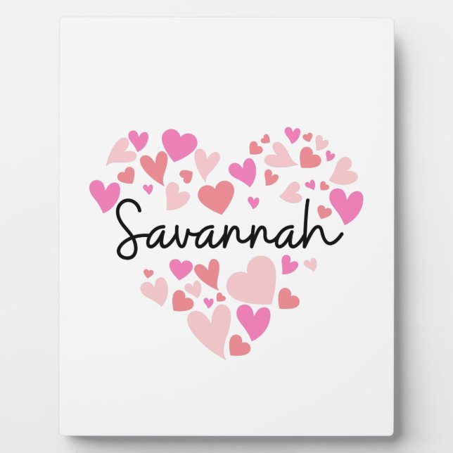 Placa Expositora Me encanta Savannah (Frente)
