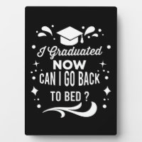 Me gradué ¿Puedo volver a la cama ahora Graduación