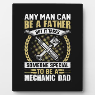 Placa Expositora Mechanic Be A Mechanic Dad