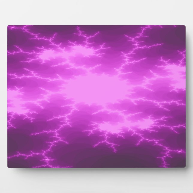 Placa Expositora Mega Lightning Fractal Plaque (Frente)