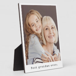 Placa Expositora Mejor Abuela De La Abuela De La Historia De La Abu