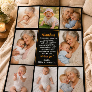 Placa Expositora Mejor Abuela del Mundo Foto Abuelo Personalizado