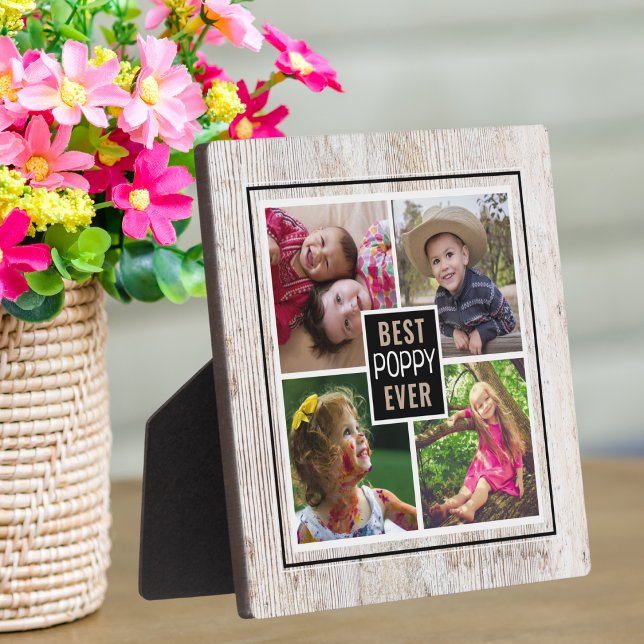 Placa Expositora Mejor amapola de la madera rusa para el abuelo de  (Subido por el creador)