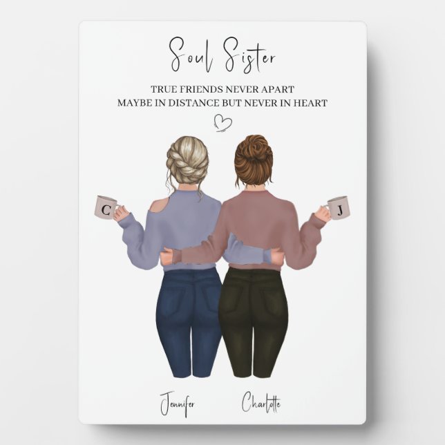 Placa Expositora Mejor Amigo Arte WaterColor (Frente)