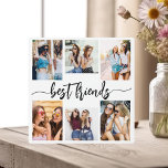 Placa Expositora Mejor Amigos 6 Collage de fotos Keepsake<br><div class="desc">Celebra tu amistad con el Collage de fotos de los Mejores Amigos 6 Keepsake Plaque. Esta placa personalizada presenta un bonito collage de seis preciadas fotos, que capturan momentos inolvidables. Está diseñado con materiales de alta calidad y es perfecto para su visualización en un escritorio, una estantería o una pared....</div>