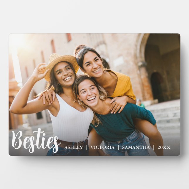 Placa Expositora Mejor Amistad para siempre (Frente)