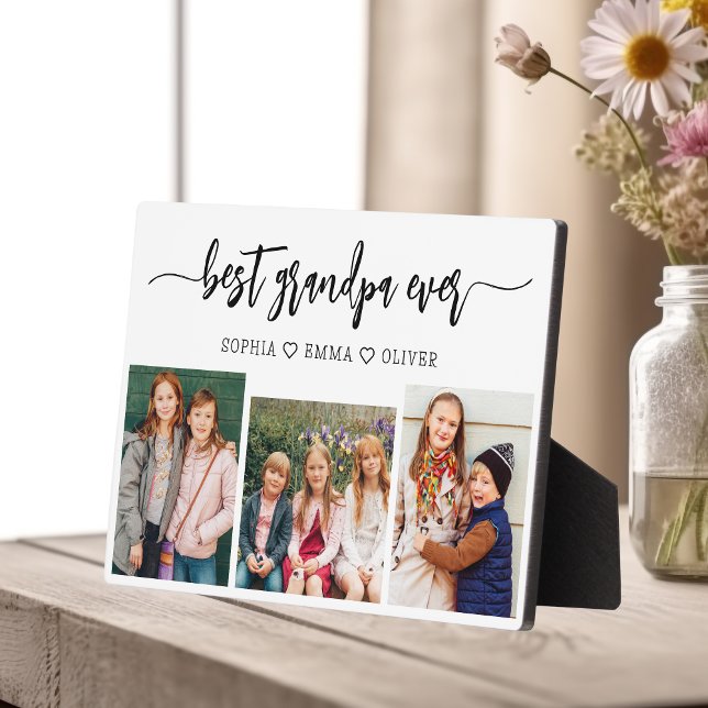 Placa Expositora Mejor Collage de fotos de los Abuelos (Subido por el creador)