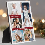 Placa Expositora Mejor Collage de fotos de regalo de mamá de todos<br><div class="desc">¡Crea tu propia placa de Collage de fotos de regalo de la mejor madre! Personalizado con tu propio texto. Puede realizar un personalizar adicional de este diseño seleccionando el botón "Editar detalles".</div>