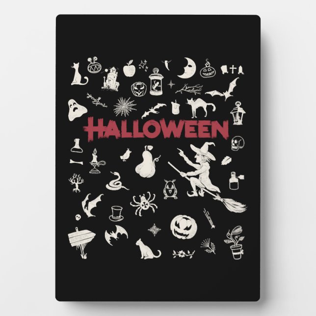 Placa Expositora Mejor Halloween (Frente)