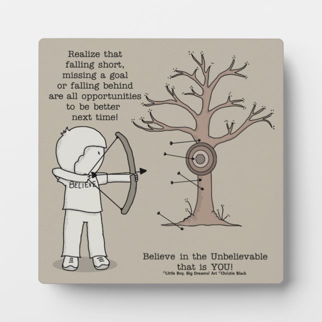 Placa Expositora Mejor la próxima vez (Frente)