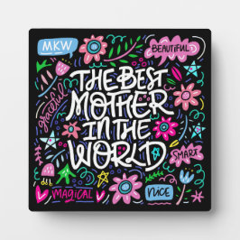 PLACA EXPOSITORA MEJOR LÁMPARA DE MADRES