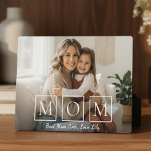 Mejor Mamá del Mundo Foto Familiar