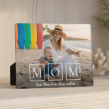 Mejor Mamá del Mundo Nombre del Bebé Foto