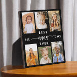 Placa Expositora Mejor NaNa de la historia - Collage de fotos de ni<br><div class="desc">Celebra el "Mejor NaNa Ever" con esta placa personalizada de Collage de fotos para nietos. Este sincero regalo cuenta con un bello collage de preciadas fotos que capturan momentos especiales, complementado con un mensaje amoroso. Diseñado con materiales de alta calidad y acabados elegantes, es ideal para exhibirse en casa como...</div>