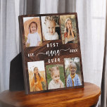 Placa Expositora Mejor NaNa Ever - Collage de fotos de Madera para<br><div class="desc">Celebra el "Mejor NaNa Ever" con esta placa personalizada de Collage de fotos para nietos. Este sincero regalo cuenta con un bello collage de preciadas fotos que capturan momentos especiales, complementado con un mensaje amoroso. Diseñado con materiales de alta calidad y acabados elegantes, es ideal para exhibirse en casa como...</div>