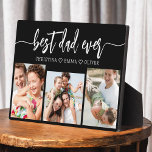 Placa Expositora Mejor Papá de siempre - Collage de fotos del Día d<br><div class="desc">Celebra a tu padre con el Collage de fotos Plaque del Día del Padre "Mejor Papá Nunca", un sincero homenaje al hombre que significa el mundo para ti. Esta placa de excelente fabricación presenta un collage de fotos de personalizable de alta calidad, que le permite mostrar recuerdos y momentos especiales....</div>