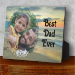 Placa Expositora Mejor Papá Ever Ocean Sunset 0735<br><div class="desc">Pintura de la colección "Ocean Sunset 0735" Personalice en la página del producto o haga clic en el botón "Personalizar" para obtener más opciones de diseño. Diseño creado a partir de mi pintura "Ocean Sunset 0735" capturando la playa al atardecer cerca del Hotel Krystal en Puerto Vallarta, México. Los productos...</div>