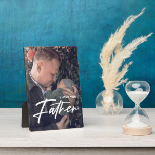 Placa Expositora Mejor Papá Nunca   Día del Padre   Gracias Foto