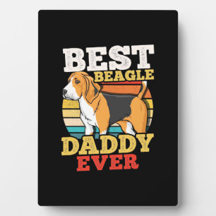 Placa Expositora Mejor Papi Perro Beagle