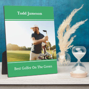 Placa Expositora Mejor Plaque de Golfer