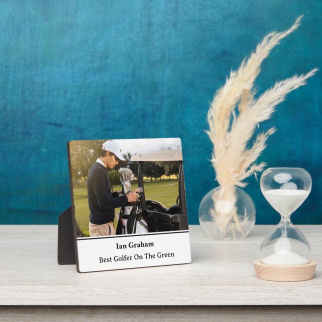 Placa Expositora Mejor Plaque de Golfer