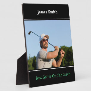 Placa Expositora Mejor Plaque de Golfer