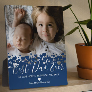 Placa Expositora Mejor Plaque Fotográfico de Papá Nunca