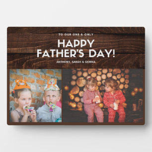 Placa Expositora ¡MEJOR regalo para los DADS! Añadir fotos- Los pad
