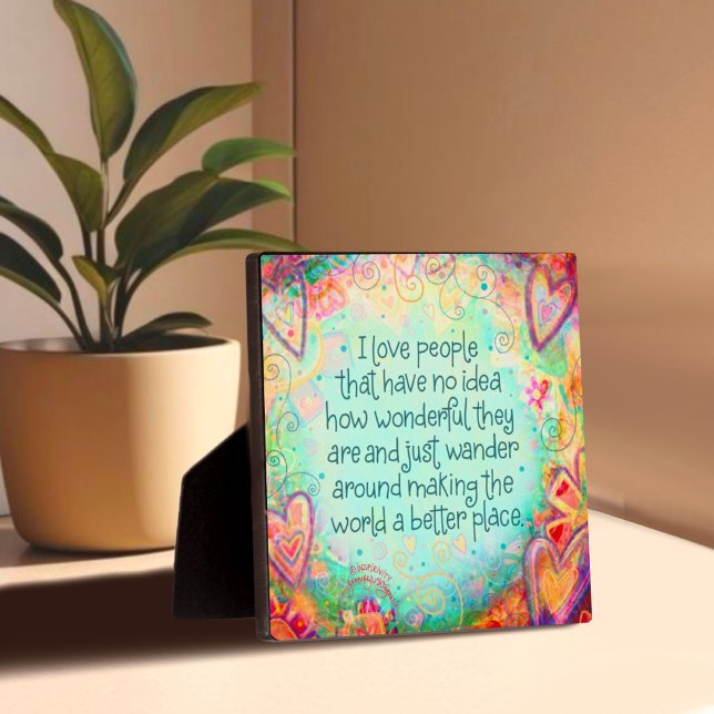Placa Expositora "Mejorar el mundo": plan de inespiritualidad (Subido por el creador)