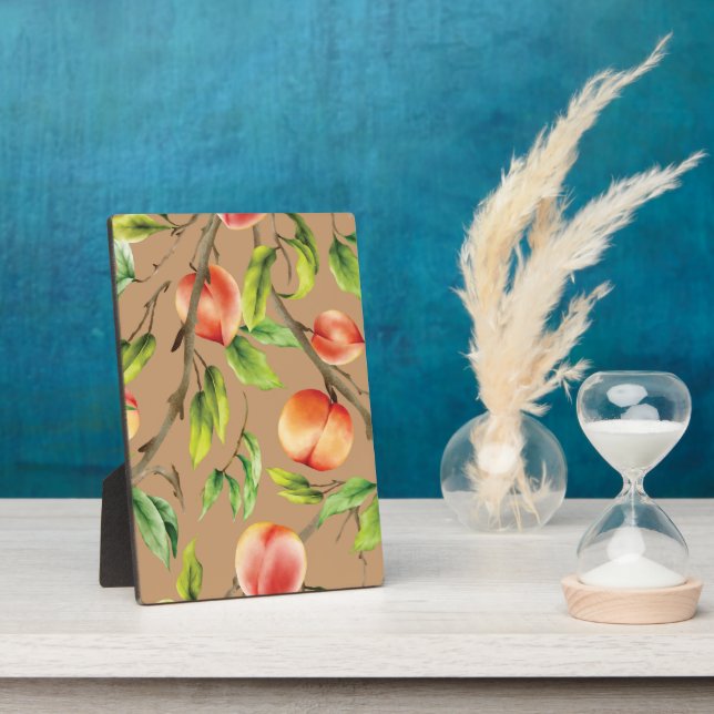 Placa Expositora Melocotones en el árbol (Lado)