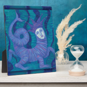 Placa Expositora Melusina, Melusina, fantasía, surrealista, espírit