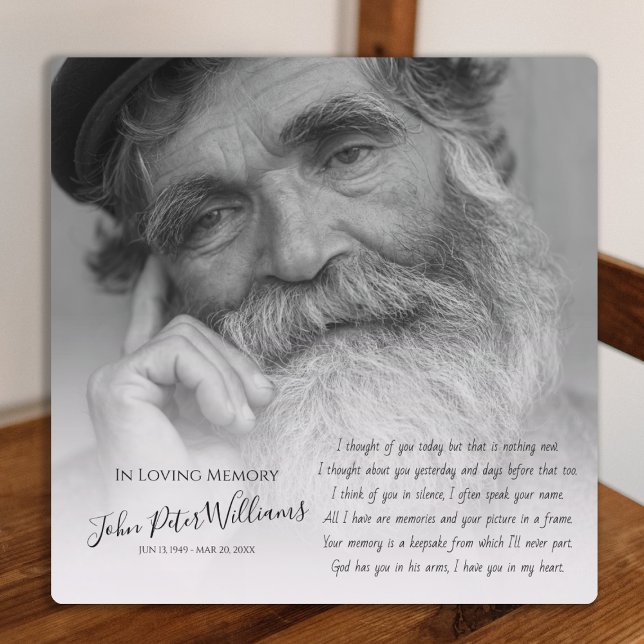 Placa Expositora Memorial de Fotos Moderno (Subido por el creador)