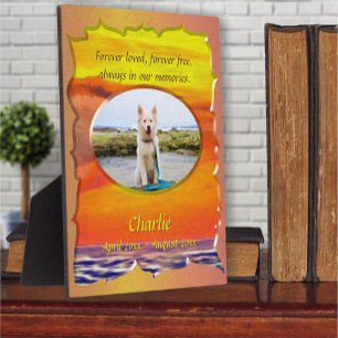 Placa Expositora Memorial de Mascota Amada para Siempre 2443