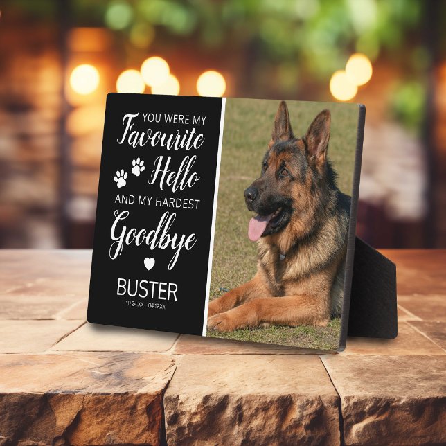 Placa Expositora Memorial mascota | Cat Dog Keepsake (Subido por el creador)