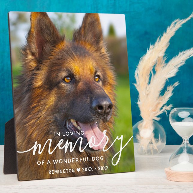 Placa Expositora Memorial Personalizado Moderno para Mascotas En Am (Subido por el creador)