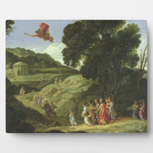 Placa Expositora Mercury and Herse, c.1605-08 (aceite sobre lienzo)